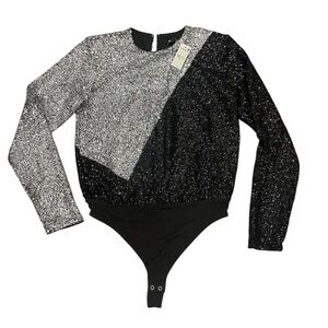NEW express sequin bodysuit